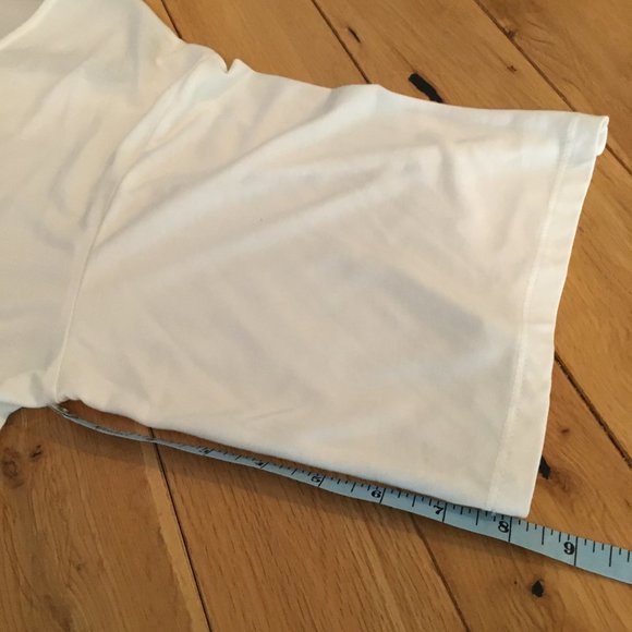 Wishlist Button Down Bamboo Semi Cropped Box Sleeve Front Tie Top - Picture 13 of 14